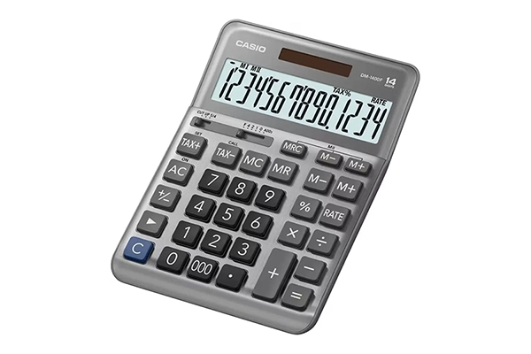 Genuine Casio DM-1400F & DM-1600F Desktop Calculators
